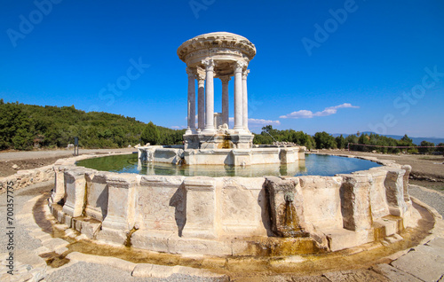 Historical fountain in the Ancient City of Kibyra - Burdur - Turkey photo