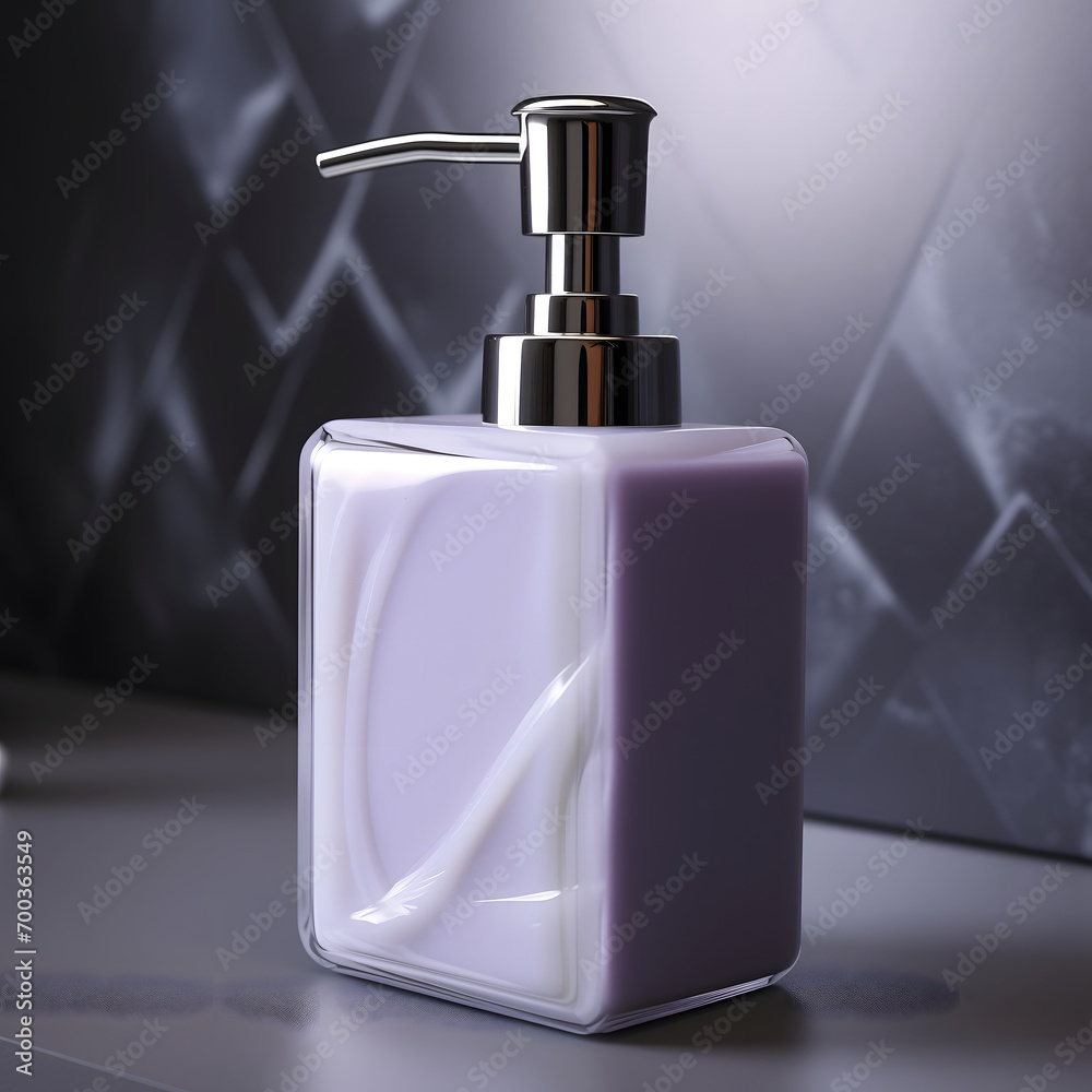 bottle of Lawanda soap in a soap dispenser