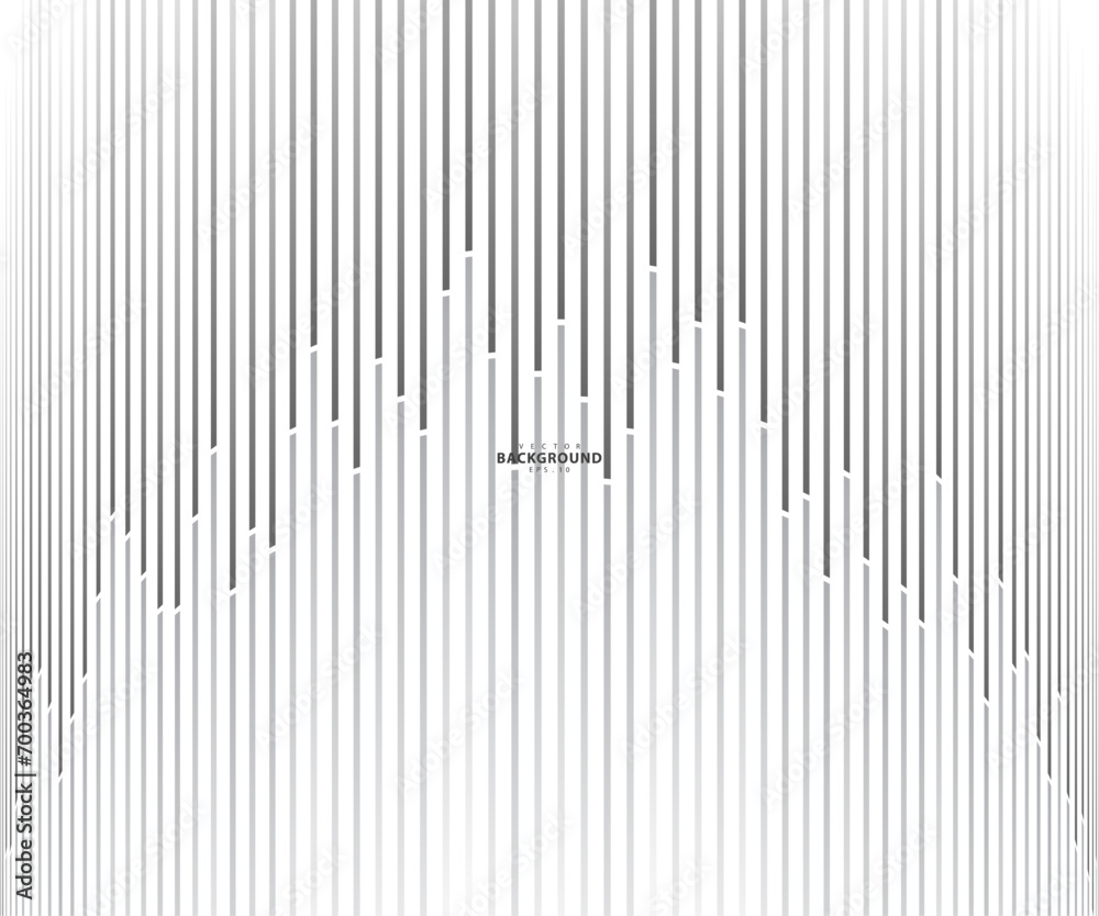 Stripe pattern. Geometric tech background. Abstract lines wallpaper. Vector template for your ideas.