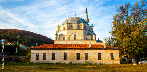 Shumen - Bulgaria, October 29, 2023, Sherif Halil Pasha Mosque, also known as Tombul Mosque photo