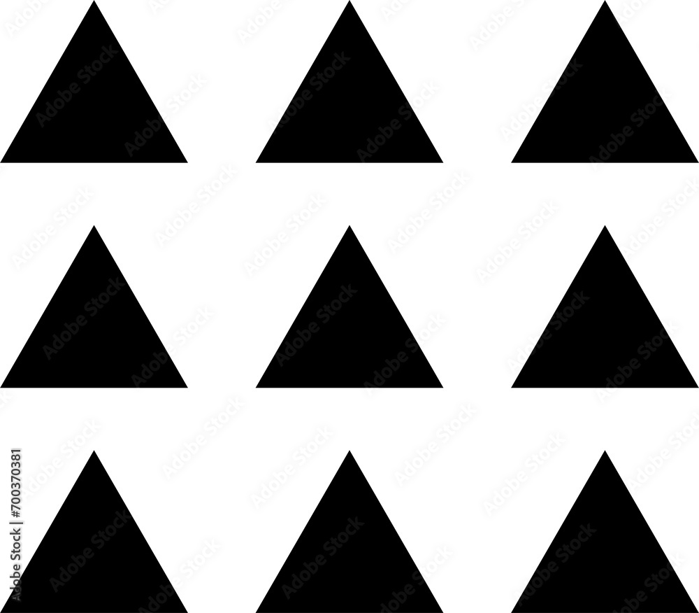 Triangle shapes set. Graphic elements Triangle shapes set. Graphic elements
