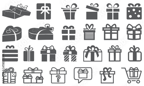 Gift icon collection
