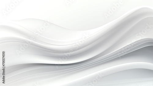 a straight lines on a white background, ithe white plastic paper, white and silver, constructed photography, use of paper photo
