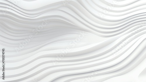 a straight lines on a white background, ithe white plastic paper, white and silver, constructed photography, use of paper