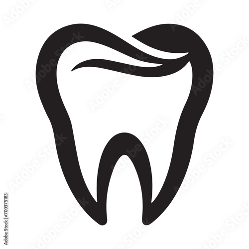 Teeth Tooth Logo Design Vector Illustration