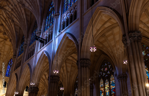 Photography Interior of the Cathedral of Saint Patrick