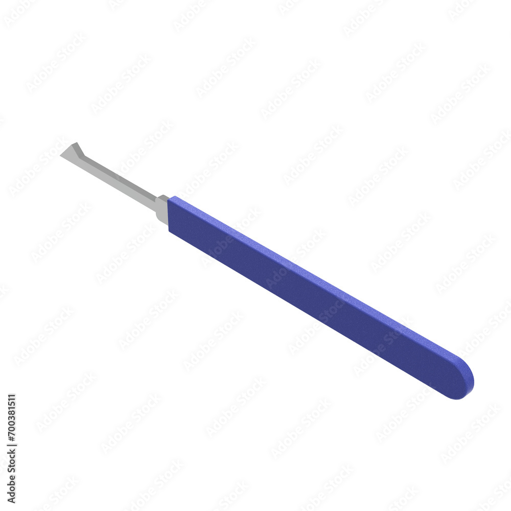 Half Diamond Lock Pick with Transparent Background Half Diamond Lock Pick with Transparent Background