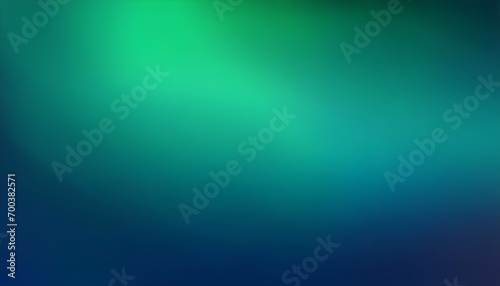 Navy blue and emerald green colors gradient abstract background, wallpaper.