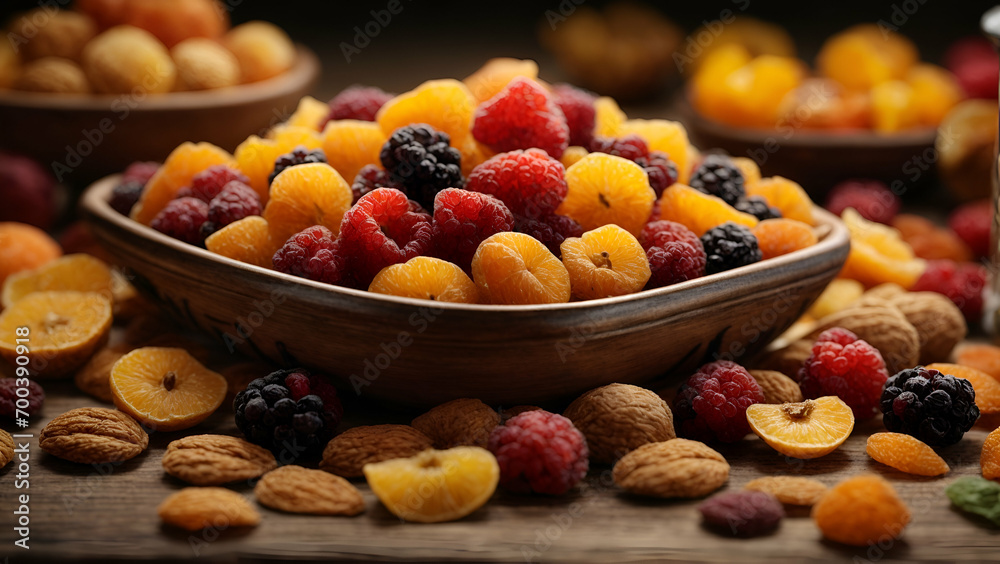 mixed nuts and dried fruits mixed nuts and dried fruits