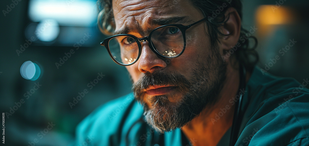 In a moment of vulnerability, this photo captures a surgeon's silent cry for strength, reflecting the emotional toll of life-saving responsibilities. In a moment of vulnerability, this photo captures a surgeon's silent cry for strength, reflecting the emotional toll of life-saving responsibilities.