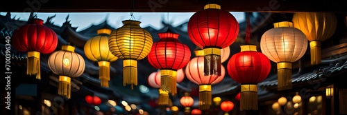 chinese decorations, lunar decorations lantern lights or chinese new year decoration or chinese new year decorations and new year dragon or chinese with lantern