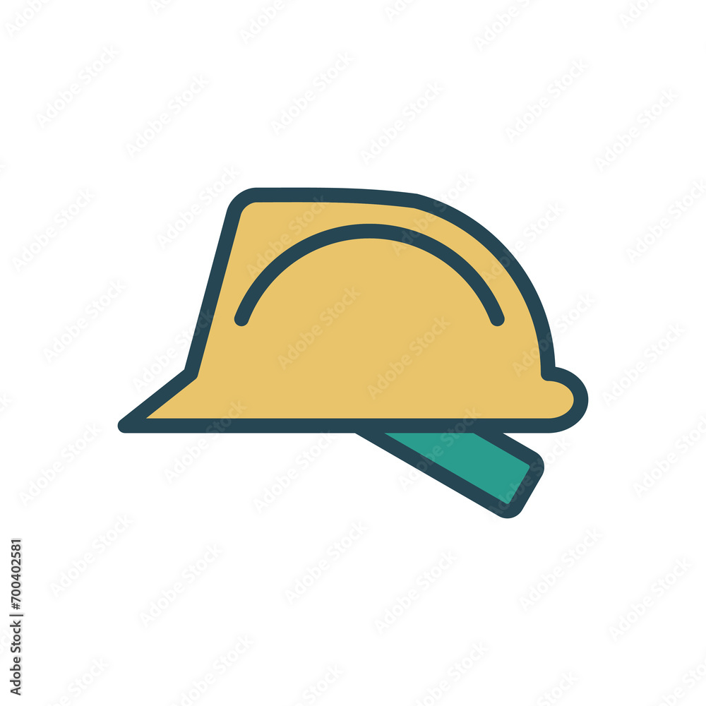 hard hat icon vector design template hard hat icon vector design template