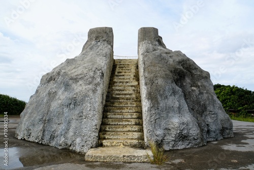 Observatory of Irabu Island, Okinawa photo