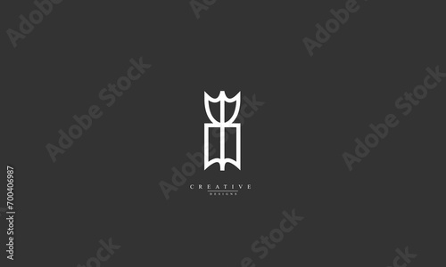 Alphabet letters Initials Monogram logo BB B