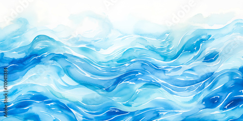 Water surface ocean wave, blue, aqua, teal marble texture. Blue and white water wave web banner Graphic Resource as background for ocean wave abstract. Backdrop for copy space text, backdrop by Vita