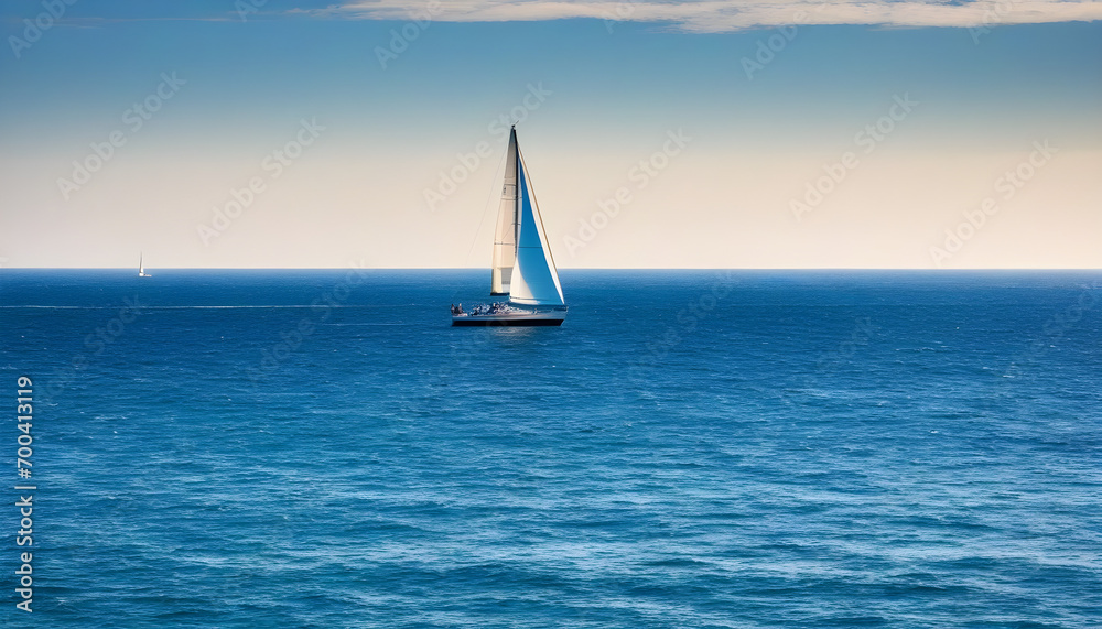 Obraz premium sailboat on the sea