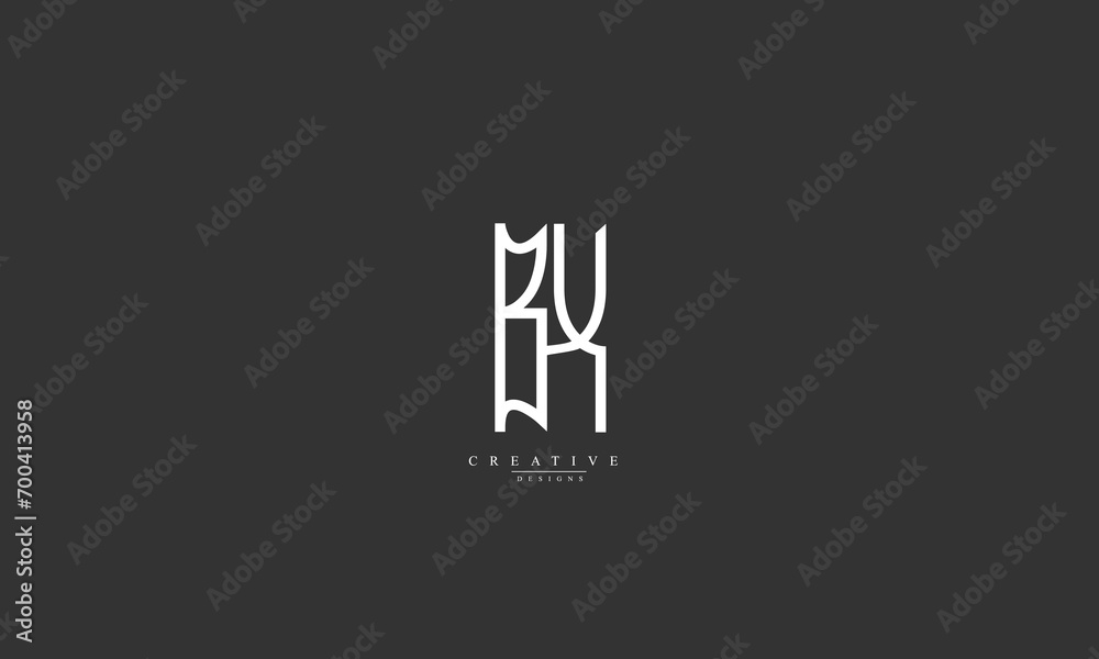 Alphabet letters Initials Monogram logo BX XB B X Alphabet letters Initials Monogram logo BX XB B X