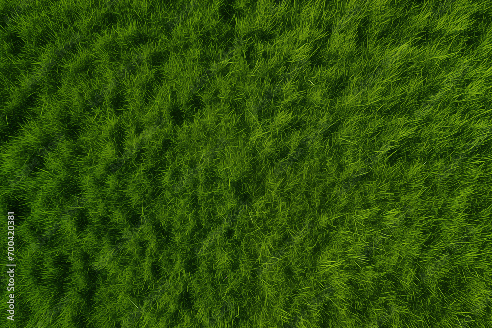 Overhead shot of green empty grass background Overhead shot of green empty grass background