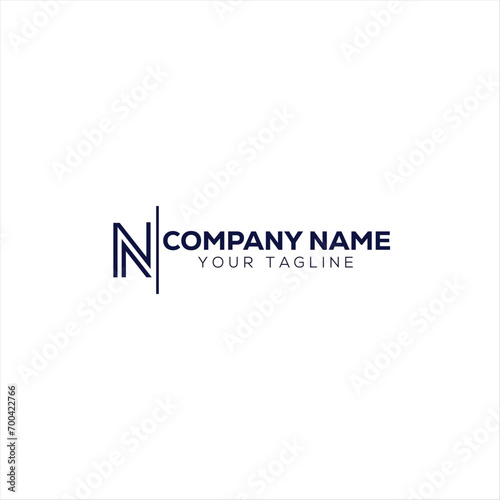 New N Business logo design 