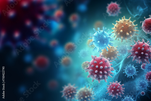 Virus close-up concept background picture © song