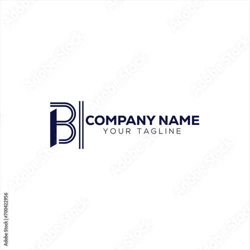 New B Business logo design 