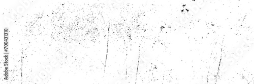 Black Grainy Texture Isolated On White Background. Dust Overlay. Dark Noise Granules. Digitally Generated Image. Vector Design Elements, Illustration