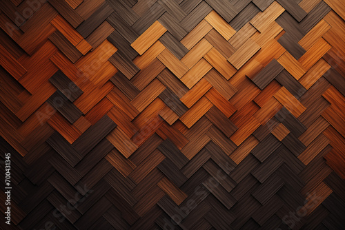 a brown wood background that resembles the pattern of weaving, in the style of multi-layered color fields