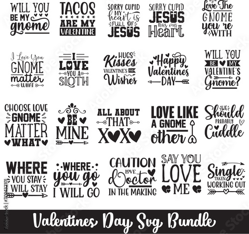 Valentines Day Svg Bundle