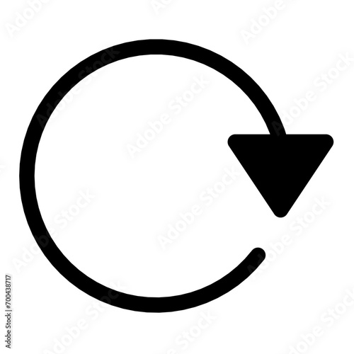 refresh icon vector illustration symbol