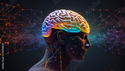 human brain capabilities beyond imagination illustration

 photo