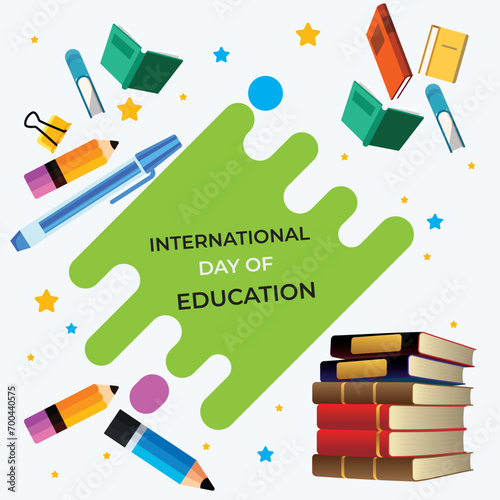International Day of Education vector file