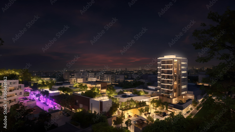 Fototapeta premium city at night