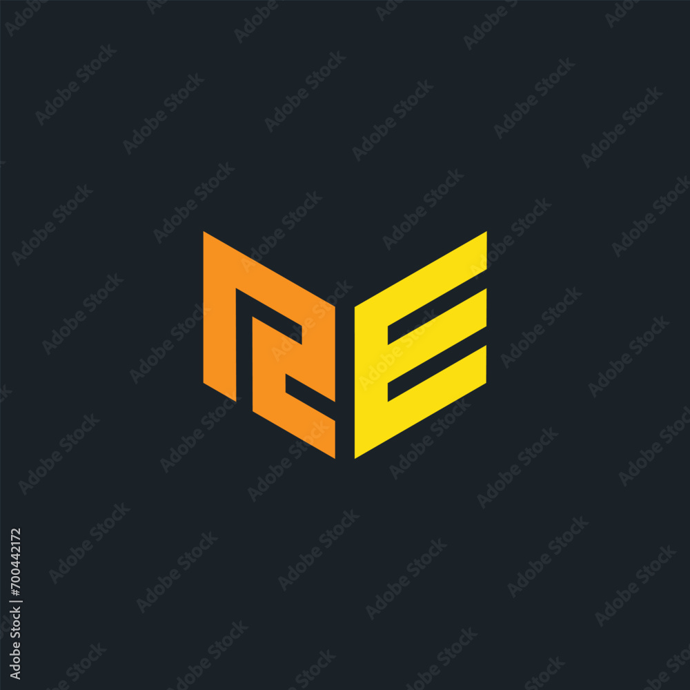 RE logo vector