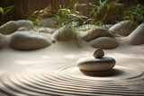 Balance spirituality stones simplicity sand meditation rock zen calm peace relaxation