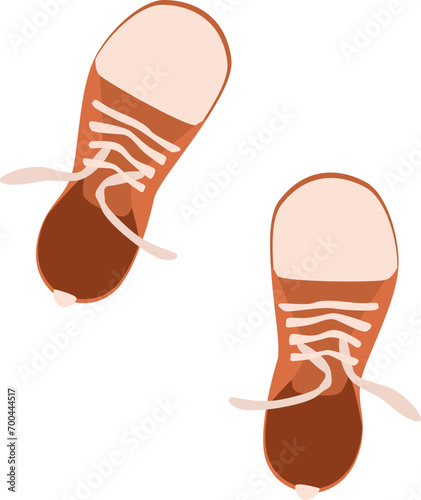 sneakers travel illustration 