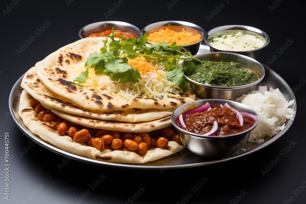 Indian FOOD , Indian food thali, north Indian thali
