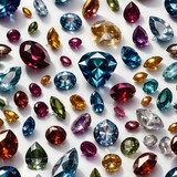 Diamond and Gems Background Very Cool