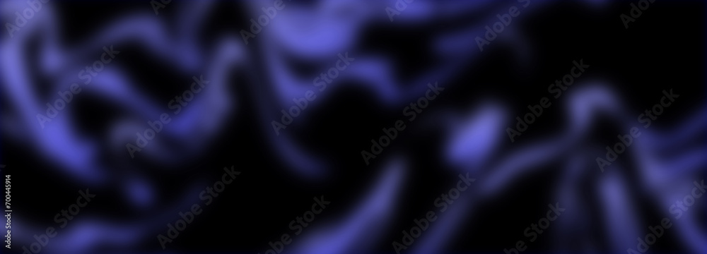 Fototapeta premium Blue prominences on a dark background. Abstract blur in blue shades. Background blur for brochures, posters, screensavers, creative design and creative ideas