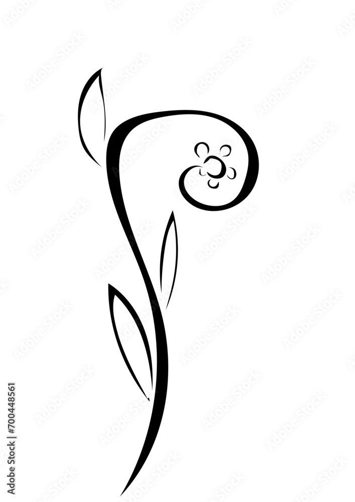 Naklejka premium Blume