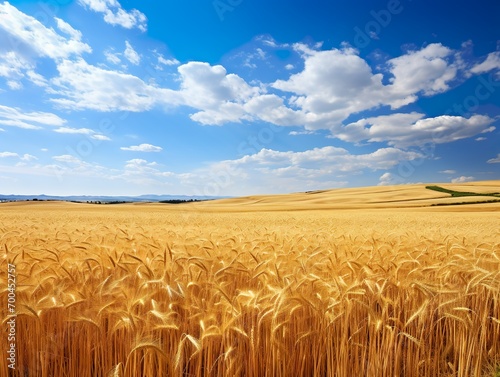 Golden fields of wheats