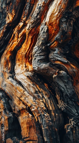 closeup shot of a tree trunk