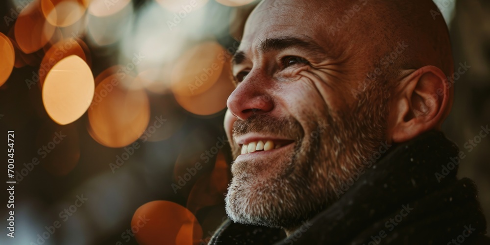 Person wearing a scarf up close. Perfect for fashion or winter-themed designs Person wearing a scarf up close. Perfect for fashion or winter-themed designs