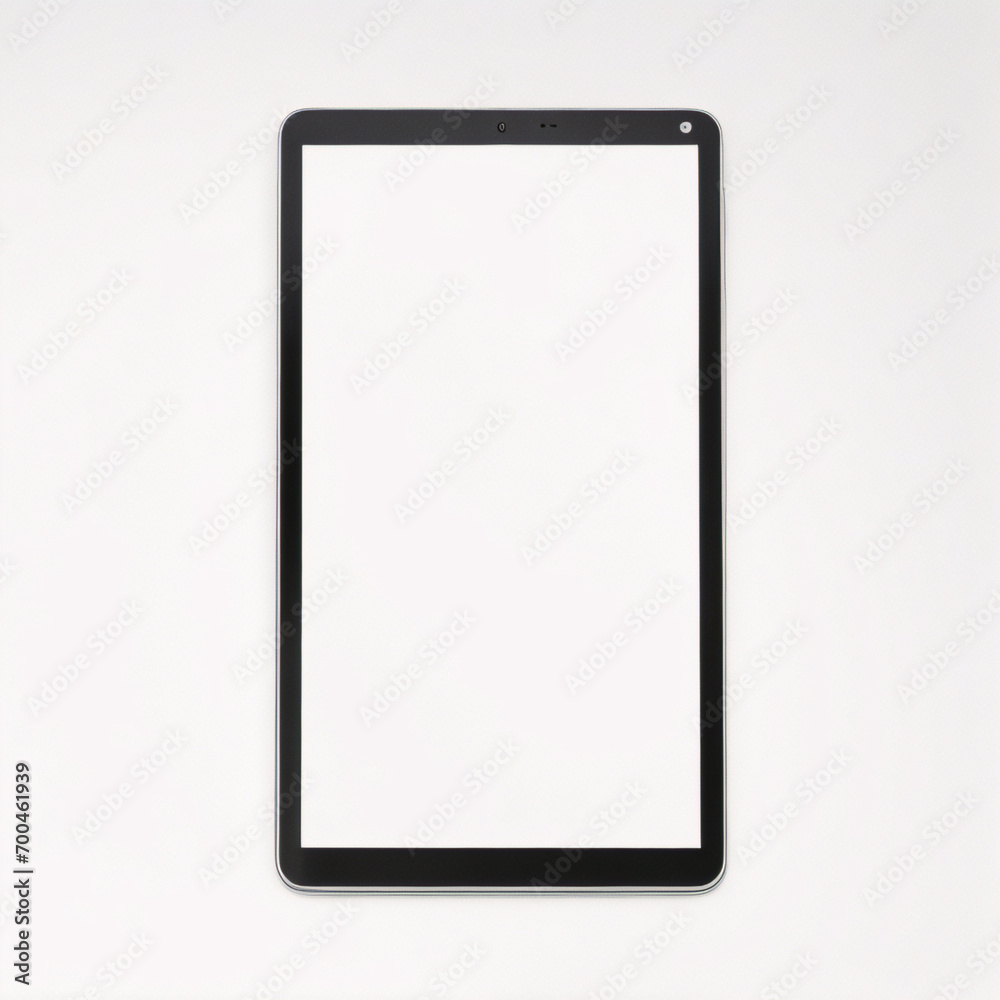 Tablet-Computer-Mockup-Vektor. Modernes Tablet mit leerem Bildschirm. Realistischer Tablet-Computer isoliert auf weißem Hintergrund. Tablet-Computer-Mockup-Vektor. Modernes Tablet mit leerem Bildschirm. Realistischer Tablet-Computer isoliert auf weißem Hintergrund.