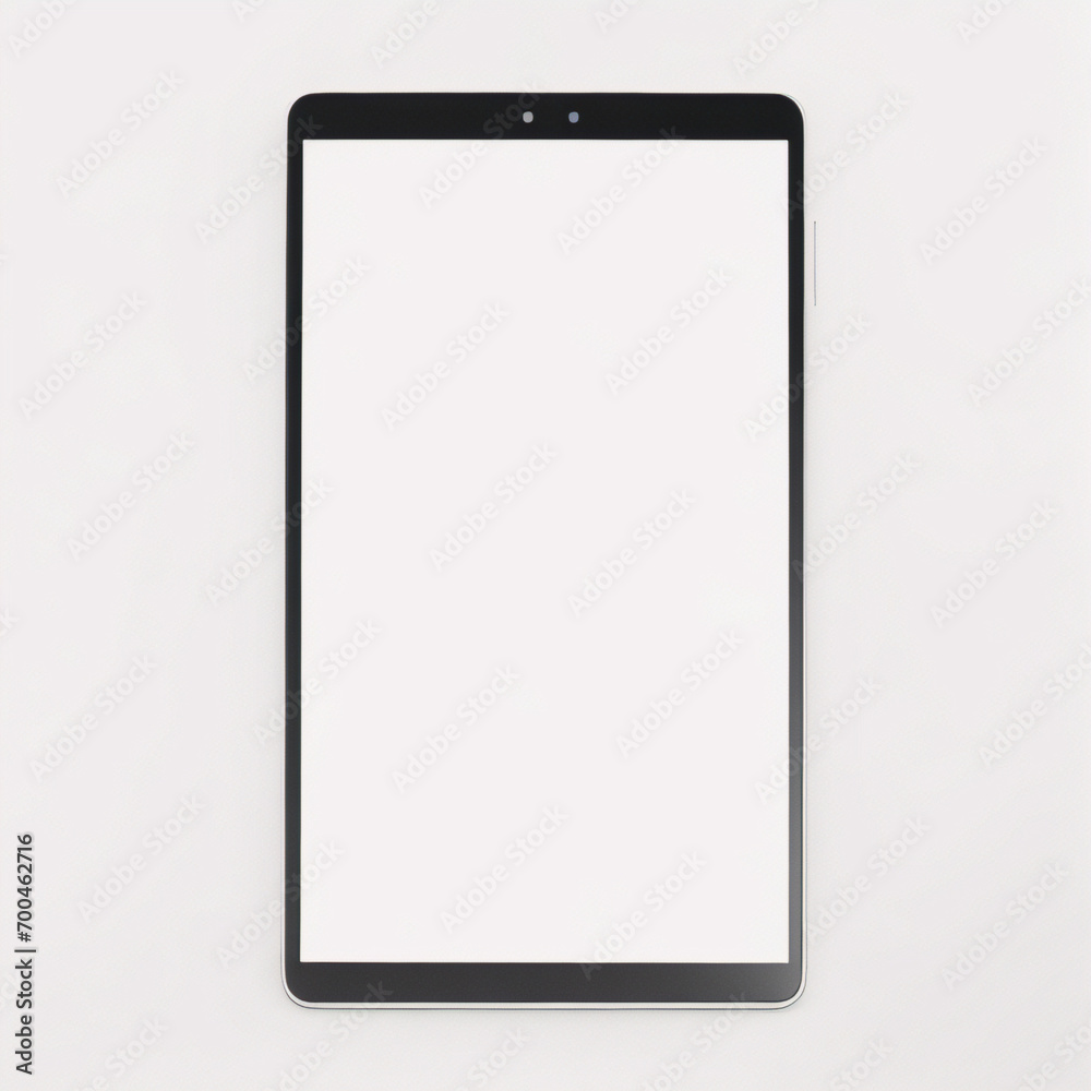 Tablet-Computer-Mockup-Vektor. Modernes Tablet mit leerem Bildschirm. Realistischer Tablet-Computer isoliert auf weißem Hintergrund. Tablet-Computer-Mockup-Vektor. Modernes Tablet mit leerem Bildschirm. Realistischer Tablet-Computer isoliert auf weißem Hintergrund.