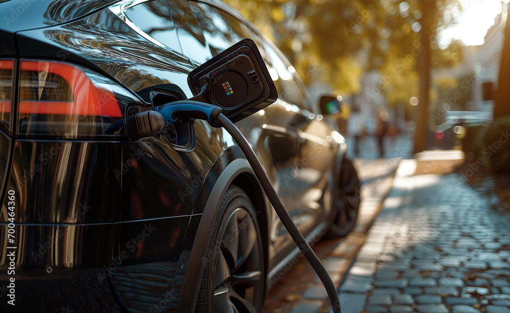 Car charging of electrical vehicle