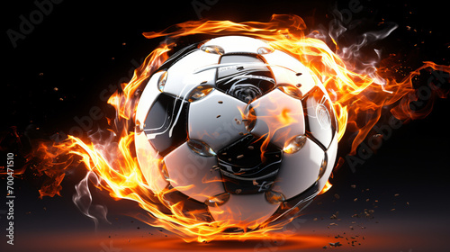 Mechanical futuristic soccer ball