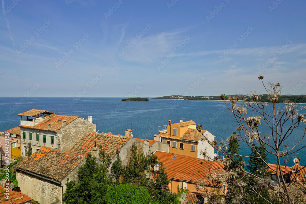Borgo marinaio di Rovigno, Istria. Croazia