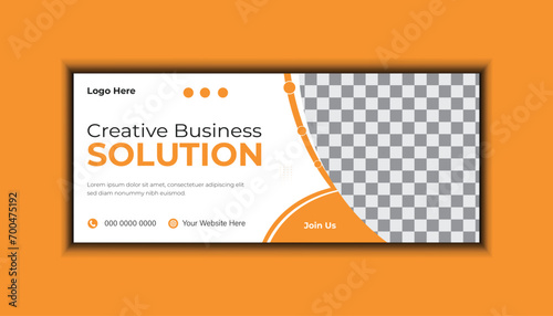 Modern and clean business corporate web banner design. color full web banner design. abstract background banner templet design.