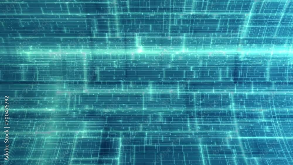 Science Fiction Corridor Line Of Lights Animation Moving Horizontal I Science Fiction Corridor Line Of Lights Animation Moving Horizontal I