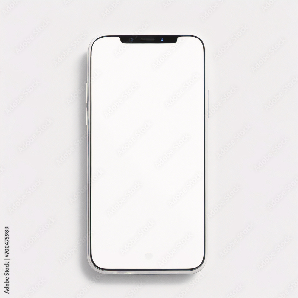 Smartphone-Modell mit leerem weißen Bildschirm, detailliertes Mobiltelefon-Modell, weißes Modell-Smartphone-Vorderansicht, Modell-3D-Mobiltelefon, ui, ux – Lagervektor Smartphone-Modell mit leerem weißen Bildschirm, detailliertes Mobiltelefon-Modell, weißes Modell-Smartphone-Vorderansicht, Modell-3D-Mobiltelefon, ui, ux – Lagervektor